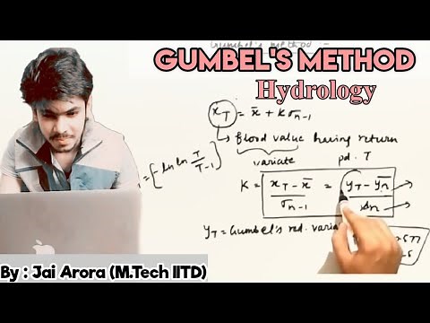 Gumbel's method in Hydrology for flood estimation | Flood Routing | GATE 2022 |