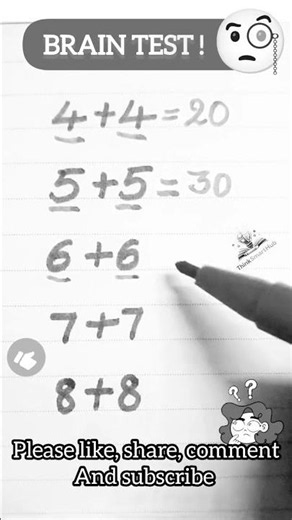 find the pattern 👍 👌 #maths #iqtest #braintestsolution #reasoning #vedicmaths #viralshorts