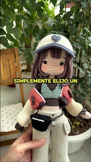 Descubre cómo tejer muñecas Amigurumis increíbles #crochet #amigurumi