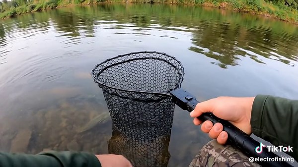 Electric shock for fish. Fishing. #fishing #fyp #electric #viralvideos