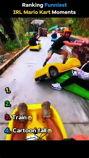 Ranking the Funniest IRL Mario Kart Moments Ever! 😂🏎️