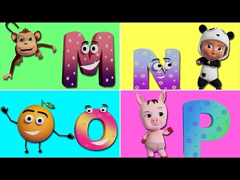 MNOP Songs | Letters I J K L Phonics Song for Kids | RoboGenie | Nursery Rhymes & Kids Songs