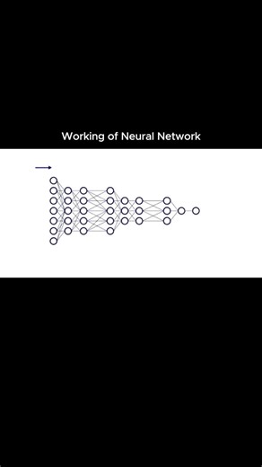 Code.hub on Instagram: "The process works like: a) Input → Data (like image, text, numbers) goes into the network. b) Hidden layers → Do calculations (weights, biases, activations) to find patterns. c) Output → Gives probabilities or a prediction. d) Training → Compares output with the correct answer, calculates error, and adjusts weights (learning). e) Prediction → After training, uses learned weights to make predictions on new data. . . dm for credit . #artificialintelligence #ai #machinelearn