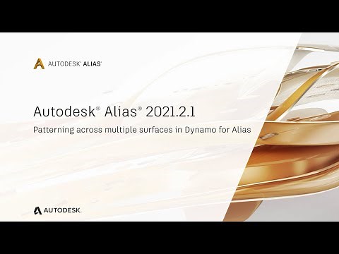 Alias 2021.2.1 Patterning across multiple surfaces in Dynamo for Alias