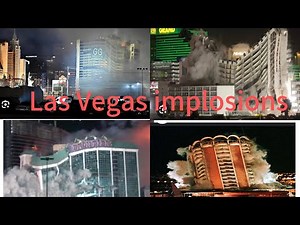Las Vegas implosions from 1993-2024