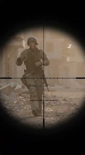 WWII Sniper Takes Out Soldier in Street | Precision Daylight Strike #ww2 #war #history #snipers