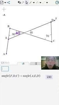 SAT Question-- Triangles & Angles from Guinness and Math Guy #maths #geometry #standardizedtests