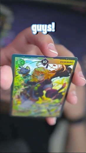 Pulling DokiBird In The Vcard TCG