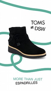 ICYMI: TOMS has the perfect footwear options for all your fall 'fits. Explore booties, pumps, Mary Janes, & more at dsw.com. | DSW Designer Shoe Warehouse