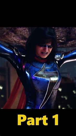 Kamala Khan Goes Giant vs MODOK’s Massive Robot | Marvel’s Avengers Part 1 #shortsfeed #gaming