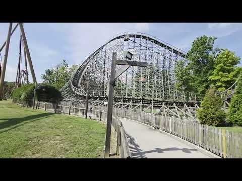 Kings Island Train Ride in Ohio