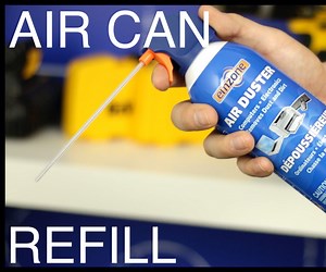 Refillable Air Can Life Hack