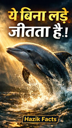 Dolphin Intelligence: A Closer Look | HAZIK FACTS | #animalintelligence #animalfacts