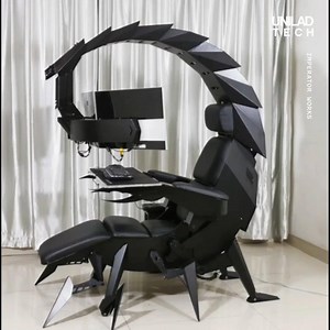 Skorpió alakú, extrém gamer szék❗🦂 Most már el tudjuk képzelni milyen lehet a gravitáció nélküli játékélmény!😍 Minket lenyűgözött! 😉 #gamer #game #gamingchair #extremechair #tech #modern #techchair #extreme #gamingpc #pc #computer #extremepc #custompc #scorpio #scorpiochair #new | bluechip.hu