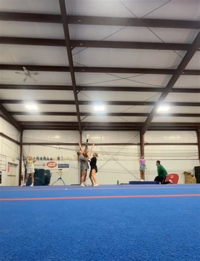 As most of you know, we’ve joined the former displaced GC JV athletes with our current 18U team! Sadly, we won’t have time to rework before regionals. HOWEVER, these girls are wasting ZERO time getting ready to be a part of the first EVER 18U division at Nationals! We won’t ever understand the WHY of how this happened..but we will always do whatever it takes to figure things out for our kids. THEY are OUR “WHY!” #cheer #10in10 #pumpedupforpride #cheerleading #tumbling #noeasyway | Pride Athletic