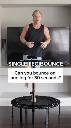 Rebounder Single Leg Bounce For Balance & Strength