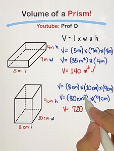 69K views · 1K reactions | Prism volume unlocked in seconds! ⏱️ | Prof D | Facebook