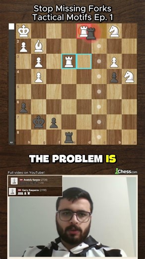 Rc1!! Take the Queen and Lose the Game