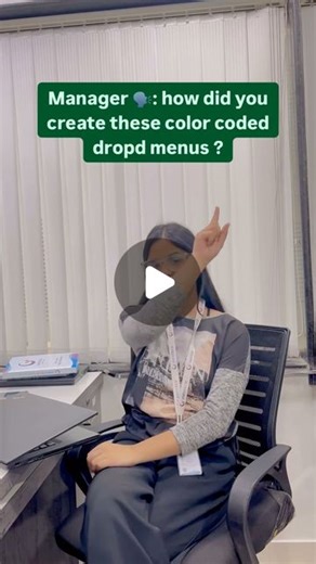 Gotech | color coded drop down > . . . #excel #exceltips #exceltricks #spreadsheets #corporate #accounting #finance #workhacks #tutorial #sheets... | Instagram