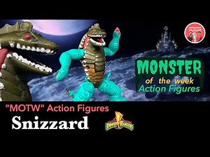 Monster of the Week Action Figures - Snizzard - Mighty Morphin' Power Rangers - Action Figure Review