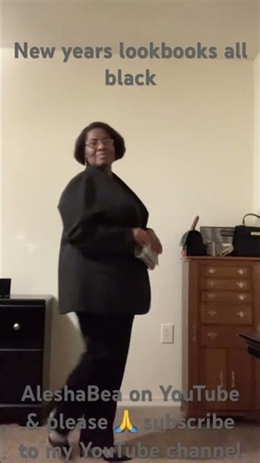 New Year’s lookbook all black