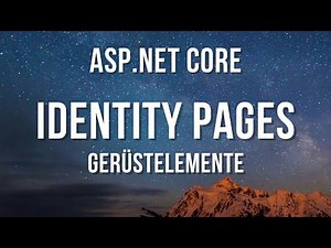 ASP.NET Core MVC Login Seite anpassen (Identity Pages) Gerüstelemente