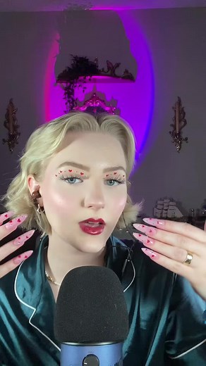 Relaxing ASMR Acrylic Nail Tapping Video