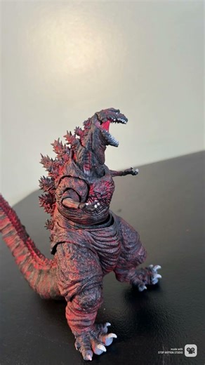 Shin Godzilla stop motion roar #godzilla