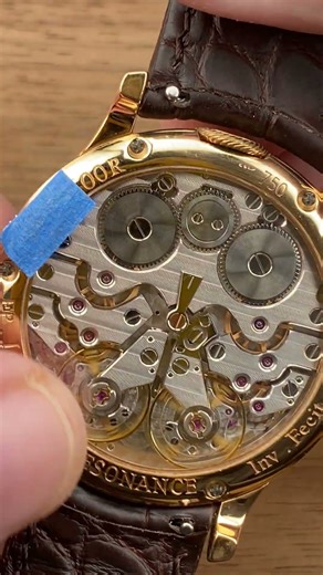 F.P. Journe Chronometre a Resonance 38mm Brass Movement