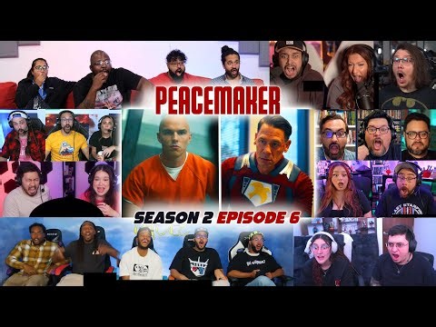 [24 PEOPLE REACT] Peacemaker Episode 6 Season 2 MEGA Reaction Mashup
