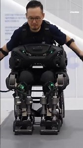 A special robot that makes human to super human #tech #humanoid #companionrobot