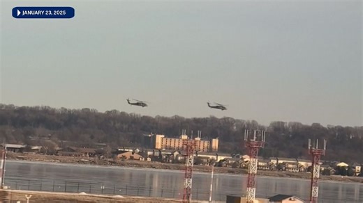 Passenger video taken a week before crash shows helicopters flying alongside aircraft