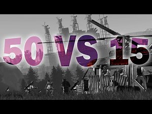 AFFINITY 50 VS 15 RAID DEFENCE | CINEMATICS | RUST | SWAGGANG