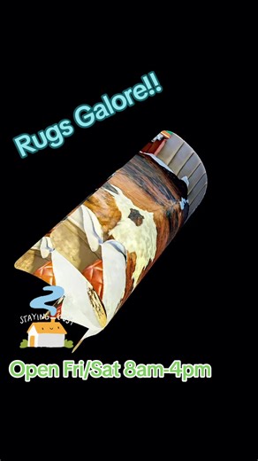 Make your house a home with a cosy rug, come and see us on the balcony or 3 Stafford Street Tf10 7LU, open Friday and Saturday 8am-4pm #furniture #decoration #cozy #loveit #foru #homedecor #spring #smallbusiness