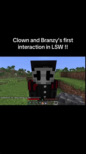Clownzy and Branzy First Interaction in Lifesteal World