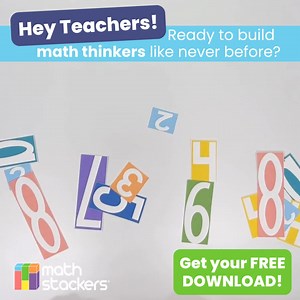 🧨 Need an activity that’ll spark your students’ interest in math? Download your free Paper Math Stackers® for instant fun that makes math memorable. Just print, snip, and stack them for countless math problem-solving possibilities. This free hands-on paper math manipulative makes abstract concepts tangible for every grade level. Select your grade - Pre-K through 5, and get access to a tailored activity immediately! Grab the Sample Pack now! 🔽 | Math Stackers