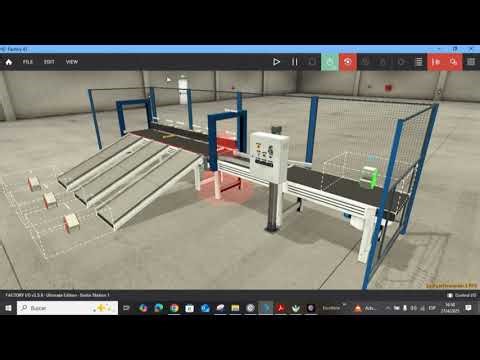 Factory IO y Control IO - Sorting Station