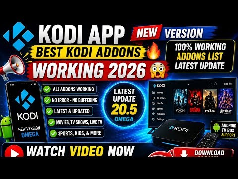Best Kodi Add-Ons 2026 Updated | Top Working Addons for Movies & TV