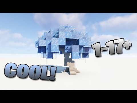 Blue ICE Tree In Minecraft 1.17+ (How To Make)