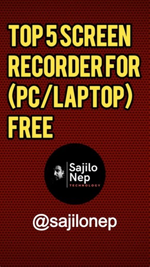 👉 Best Screen Recorder for PC 2026 🔥 | 100% Free & No Watermark #shorts #screenrecorder #tech