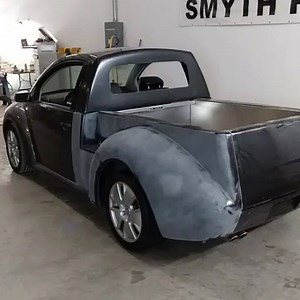 Smyth New Beetle truck kit auminum bed assembly video is done, moving on to body panel fitment video. #Smythbeetletruck | Smyth Performance