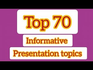 Top presentation topics||Informative presentation topics || Gernal topics ||topics for presentation