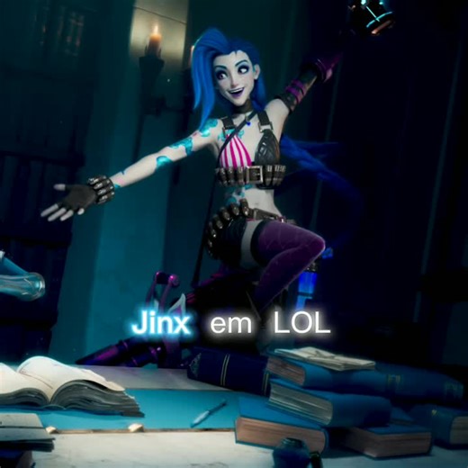 Jinx de Arcane: Melhores Edições no League of Legends