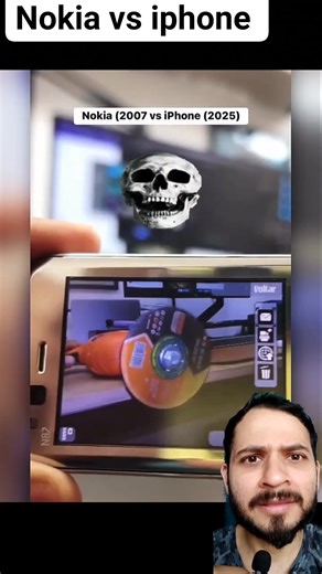 Nokia 2007 vs iphone #naruto #viral | Cris guzmasculino