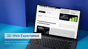 3d Modern Website Promo