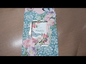Anna Griffin clever sliding card dies and scenes, let's make it