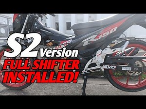 S2 RCB FULL SHIFTER INSTALLED | Suzuki Raider 150 Carb | Jhunie MotoVlog