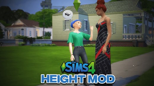 Sims 4 Height mod | Height Slider 2024 - Download (Updated)