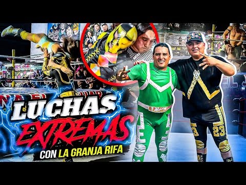 Lucha Extrema de Barrio con la GRANJA RIFA | salí GOLPEADO 🤕 