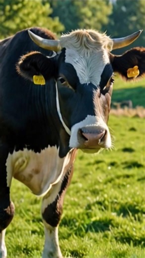 Slow Motion COW Walking Style #viral #shorts #animals #cow #fast #motivation